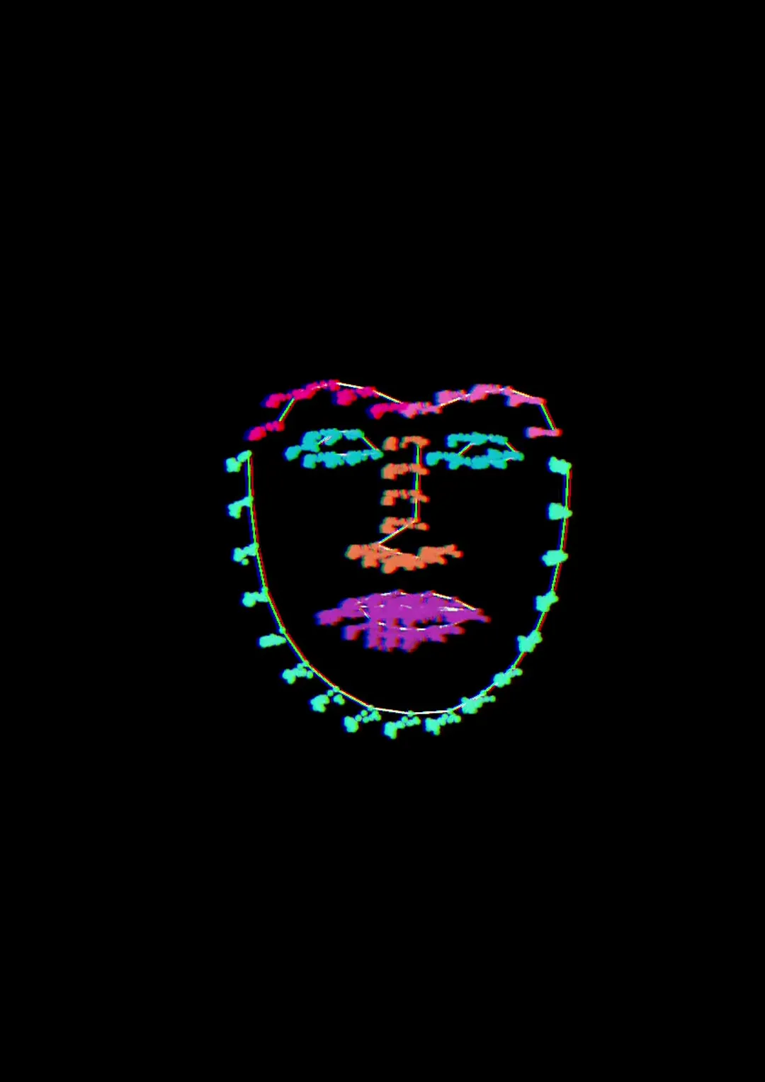 Genuary#13: Self Portrait WIP